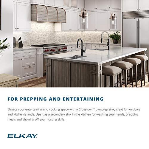 Elkay Elkay Crosstown 18 Gauge Stainless Steel 13-1/2\" x 18-1/2\" x 9\" Single Bowl Undermount Bar Sink