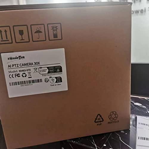 zowietek zowietek New Gen PTZ Camera PoE | AI Tracking | 30X Optical Zoom | NDI|HB (Full NDI) with simultaneous SDI, HDMI and USB Outputs | IP Live Streaming for Meeting, Church, Events, Teaching