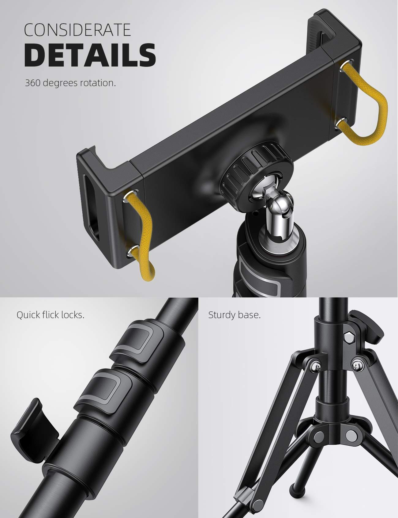 Lamicall Lamicall Tripod Tablet Stand and Wooden Laptop Stand