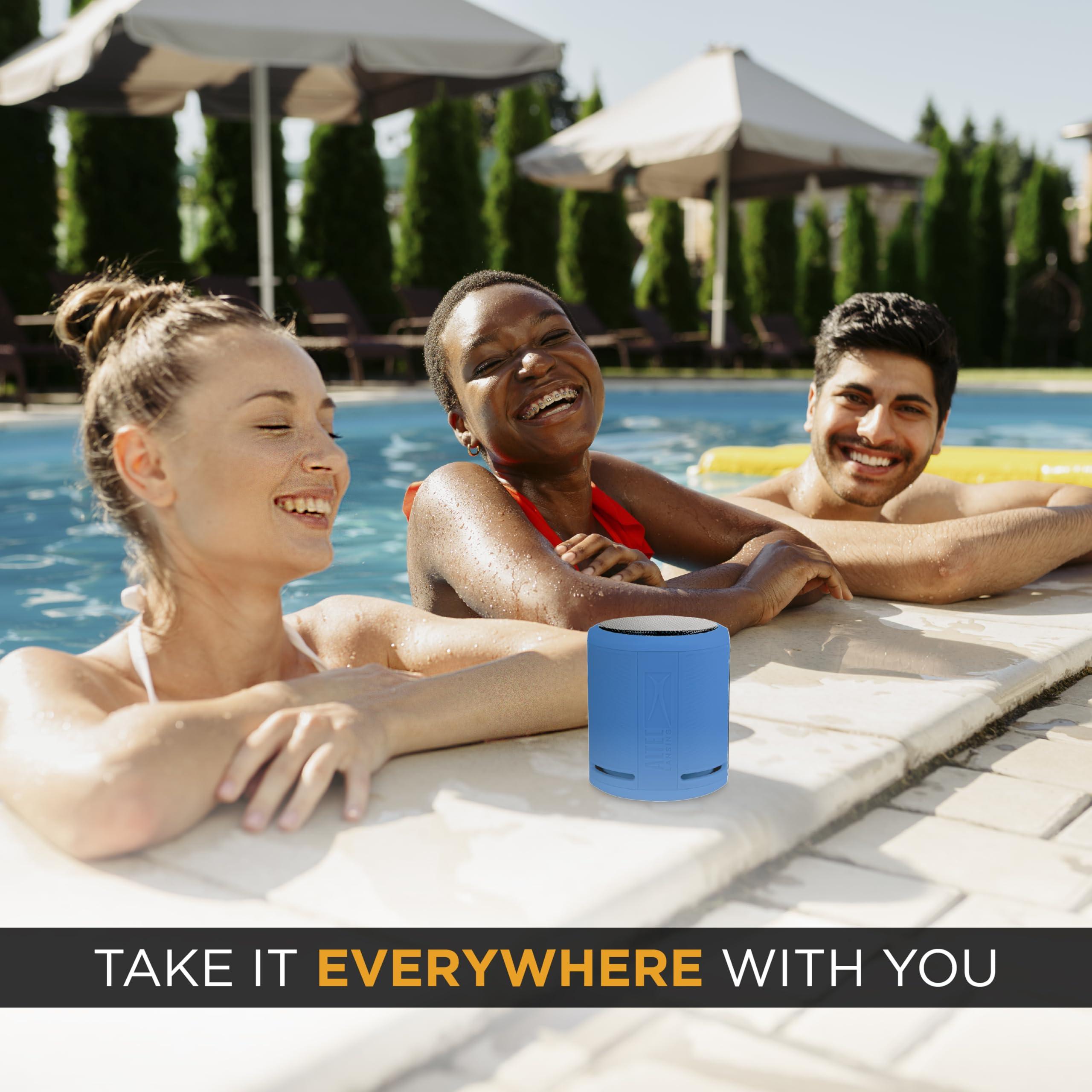 Altec Lansing Altec Lansing HydraOrbit - Waterproof Bluetooth Speaker, Lightweight & Portable Speaker for Travel & Outdoor Use, Royal Blue