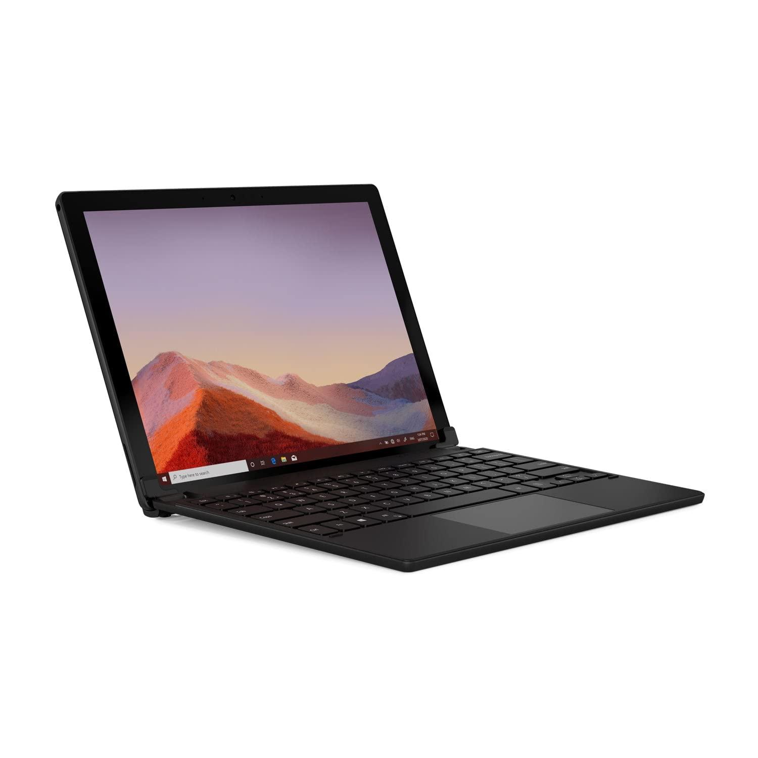 Brydge Brydge 12.3 Pro+ Wireless Keyboard Type Cover with Precision Touchpad | Compatible with Microsoft Surface Pro 7, 6, 5 & 4 | Designed for Surface | (Black)