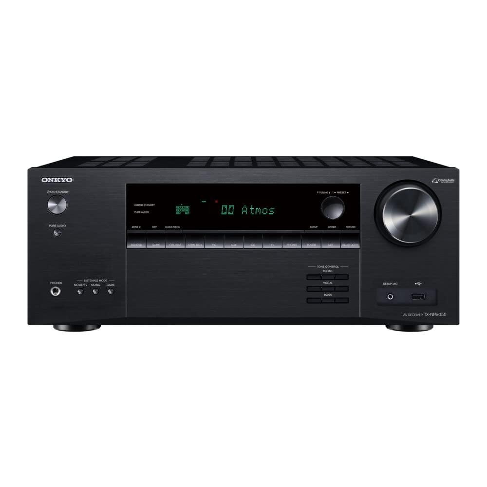 Onkyo Onkyo TX-NR6050 7.2-Channel Network Home Theater Smart AV Receiver 8K/60, 4K/120Hz