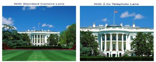 Digital Nc New 2.0X High Definition Telephoto Conversion Lens (52mm) for Sony Handycam HDR-PJ790V