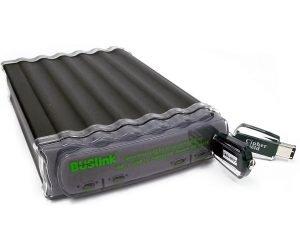 BUSlink BUSlink CipherShield FIPS 140-2 256-bit AES USB 3.0/USB 2.0/eSATA/Firewire 800/Firewire 400 Hardware Encrypted Penta External Desktop Hard Drive for Mac (2TB)