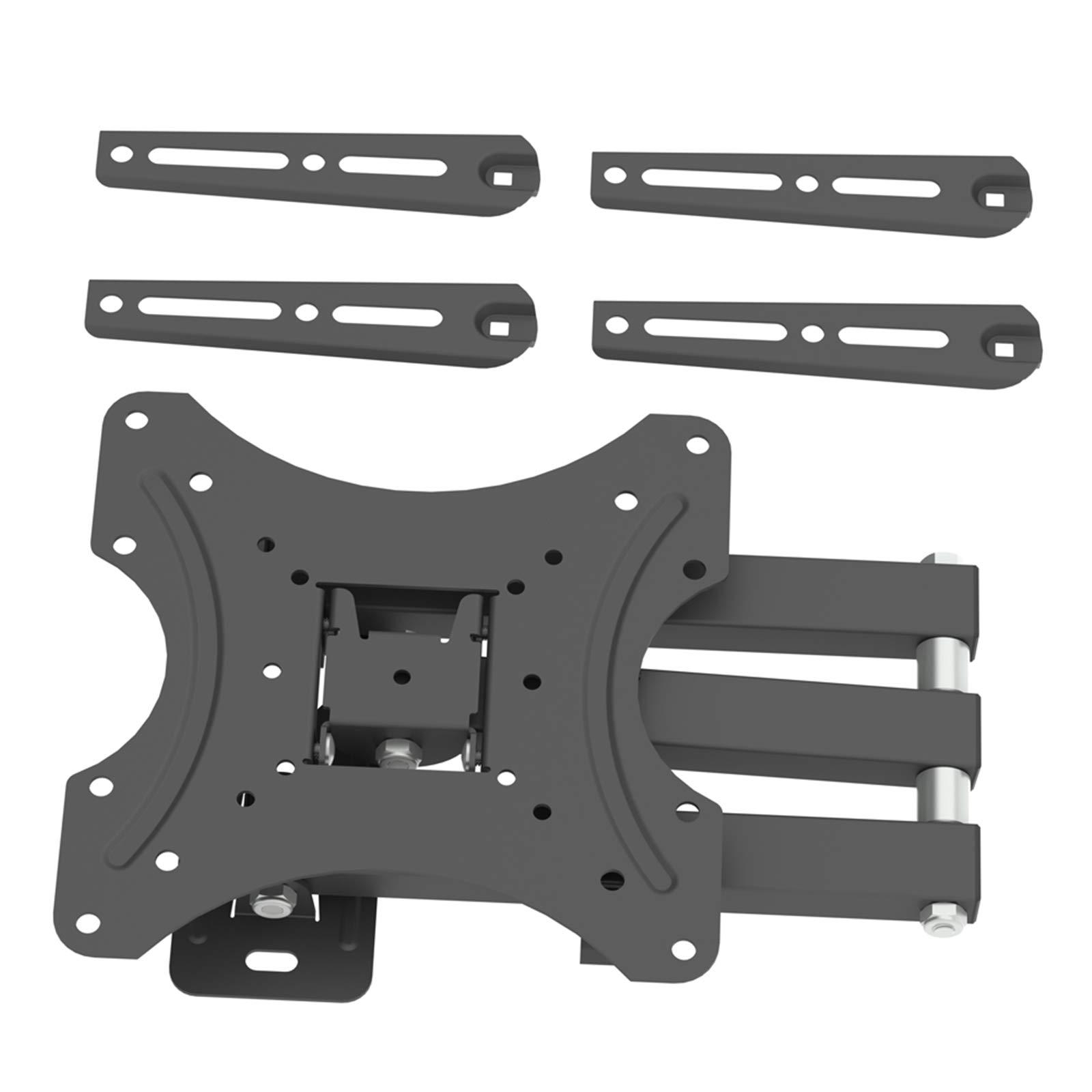 LEADZM LEADZM 26-55" Adjustable Wall Mount Bracket Rotatable TV Stand TMX400 with Spirit Level