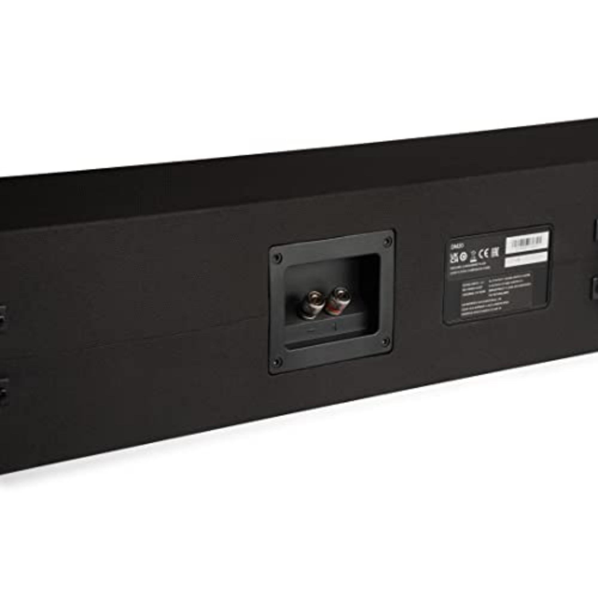 Definitive Technology Definitive Technology Dymension DM20 Slim Center Channel Speaker, 5-Driver Array - (4) 4\" Midrange Woofers & (1) 1\" Tweeter, for Dymension Series Home Speakers, Immersive Home Theater Audio, Black