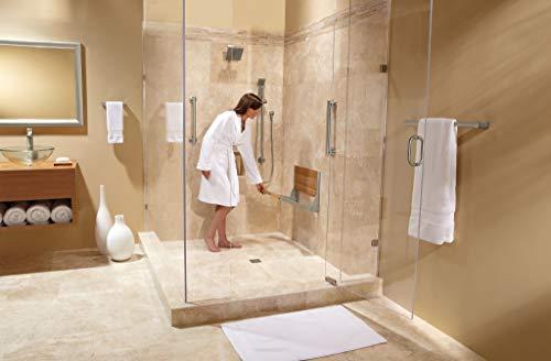 Moen Moen YB8824BN 90 Degree Modern 24-Inch Bathroom Single -Towel Bar, Brushed nickel