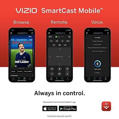 VIZIO VIZIO 65-Inch M-Series 4K QLED HDR Smart TV w/Voice Remote, Dolby Vision, HDR10+, Alexa Compatibility, M65Q7-J01, 2021 Model