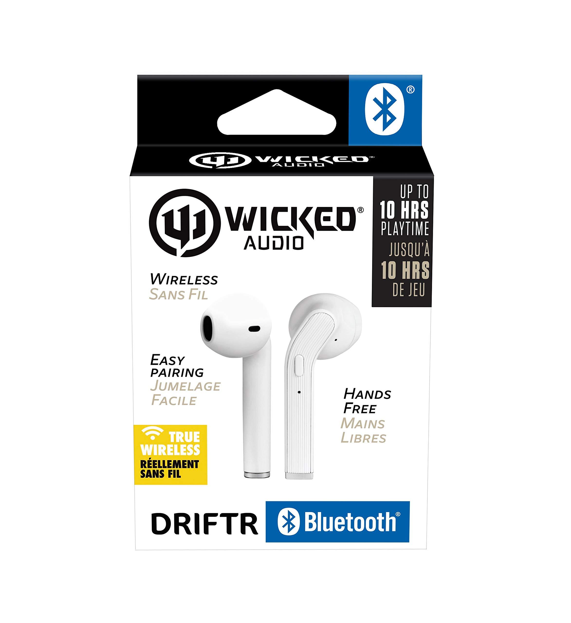 Wicked Audio Wicked Audio WITW2151 Driftr True Wireless Earbuds - White