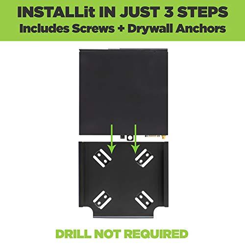 HIDEit Mounts HIDEit Mounts Micro Mount for Dell OptiPlex Micro PC - American Company - Steel VESA Mount for Dell Optiplex - Monitor Mount, Wall or Under Desk Mount