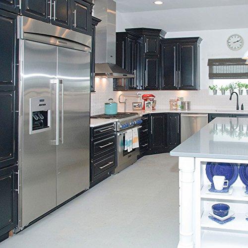 Rubber-Cal Rubber-Cal Terra-Flex Interlocking Flooring Rubber Tiles (5-Pack), Blue, 1/4 x 24 x 24-Inch