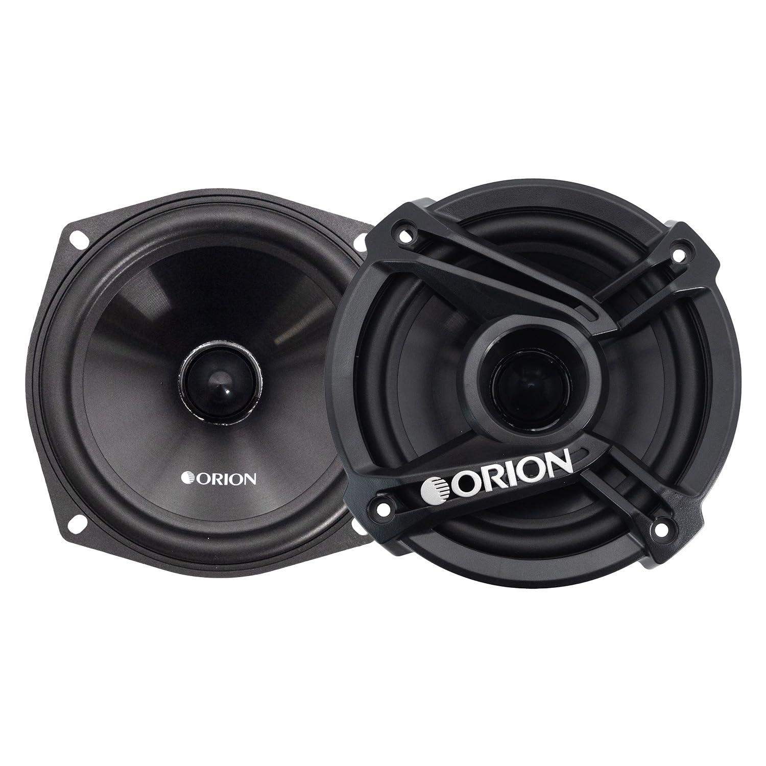 Orion Orion Cobalt Series CB525C 2-Way Car Audio Component System - 5.25 Speakers, Full Range, Enhanced Bass, 240W, 4 Ohms, Easy Installation, 1 Silk Dome Tweeter, External Passive Crossover (Pair)