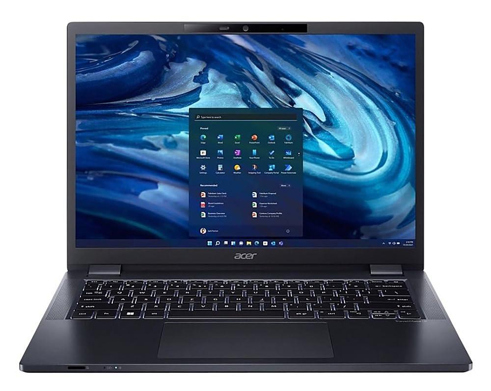 ME2 MichaelElectronics2 Acer TravelMate P4 Home & Business Laptop (AMD Ryzen 5 PRO 6650U 6-Core, 14.0\" 60 Hz Wide UXGA (1920x1200), AMD Radeon 660M, 32GB DDR5 4800MHz RAM, Win 11 Pro) with Premium Backpack