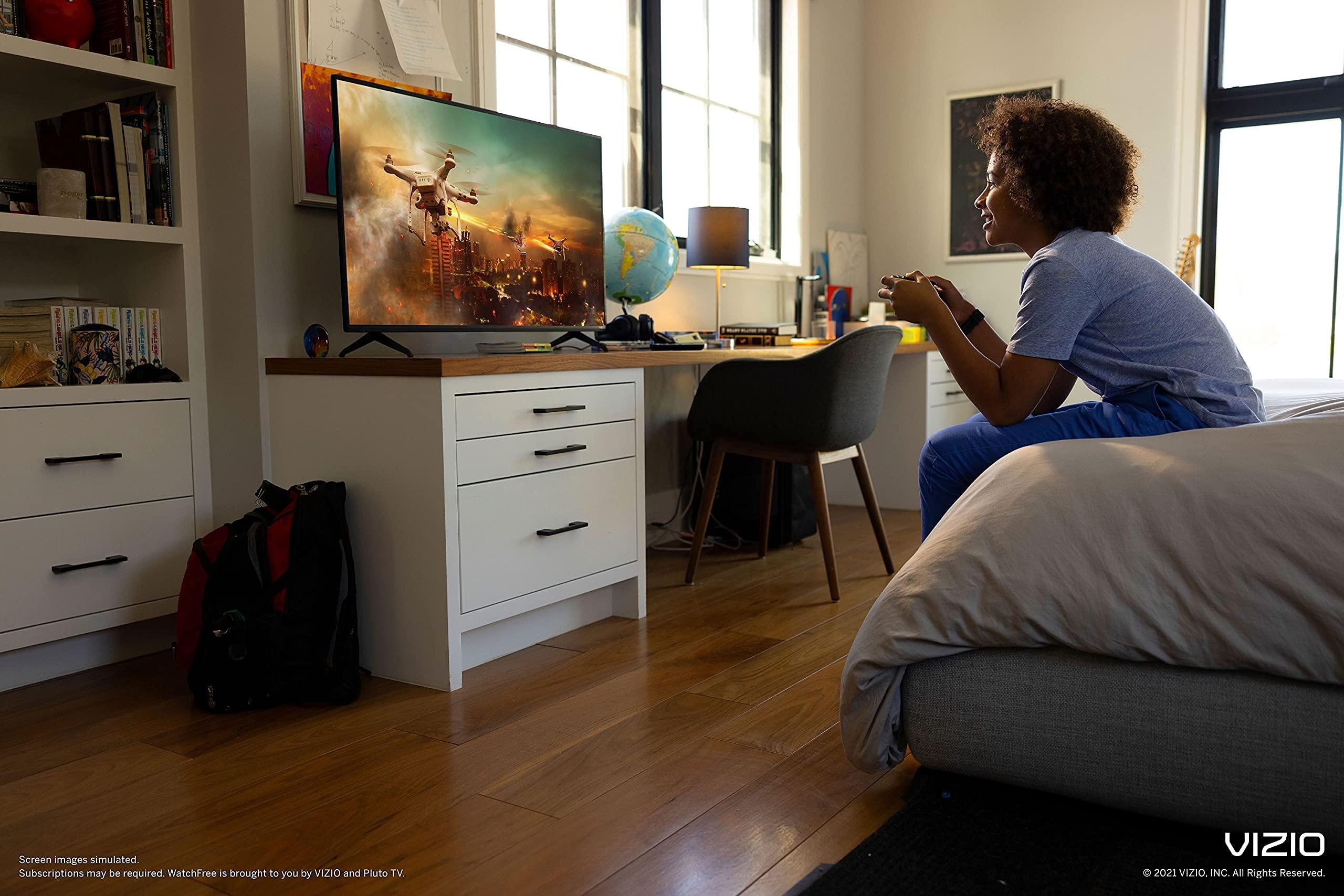 VIZIO VIZIO 40-inch D-Series Full HD 1080p Smart TV Chromecast Built-in Streaming Channels, D40f-J09, 2021 Model 40 inches (Renewed)