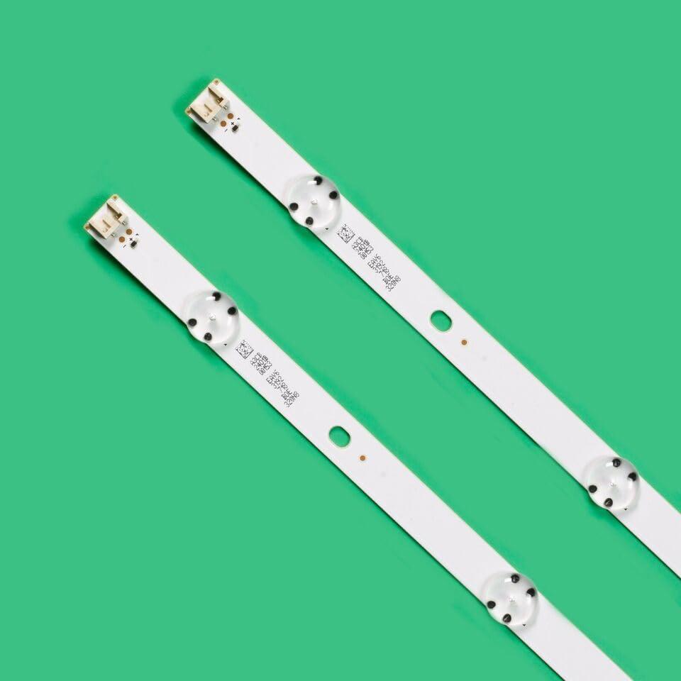 alektryon alektryon 2pcs LED Strips Fit for HC320DXN-VHVS2-214X 32LH51_HD 32LH516A 32LH517A 32LH519U
