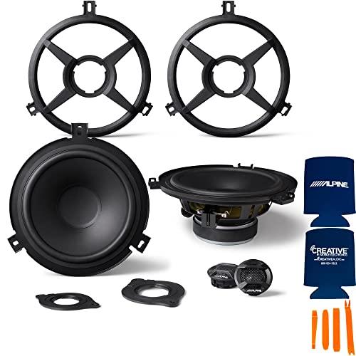 Alpine Alpine SPV-65X-WRA Front and Rear JK Speaker Upgrade Kit
