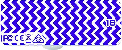 Emtec Emtec M700 Wallpaper Flash Drive, 16GB, Purple Wave (ECMMD16GM710WP09)
