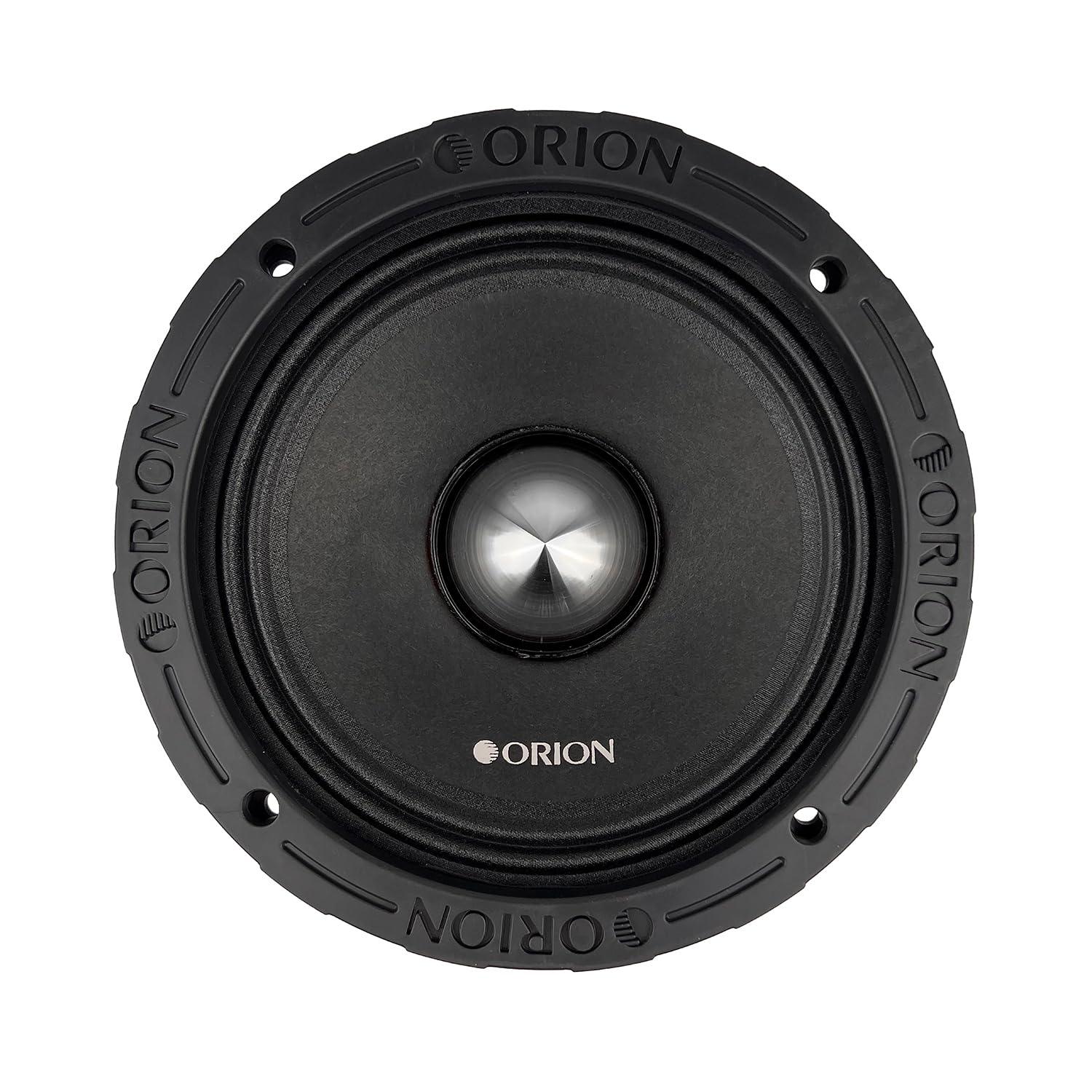 ORION ORION XTRPRO XPM654MBF High Performance 6.5 Mid-Bass Bullet Loudspeakers, 1600W Max Power, 400W RMS, 4 Ohm, 2 Voice Coil - Pro Car Audio Stereo, Midrange Speakers (Pair)