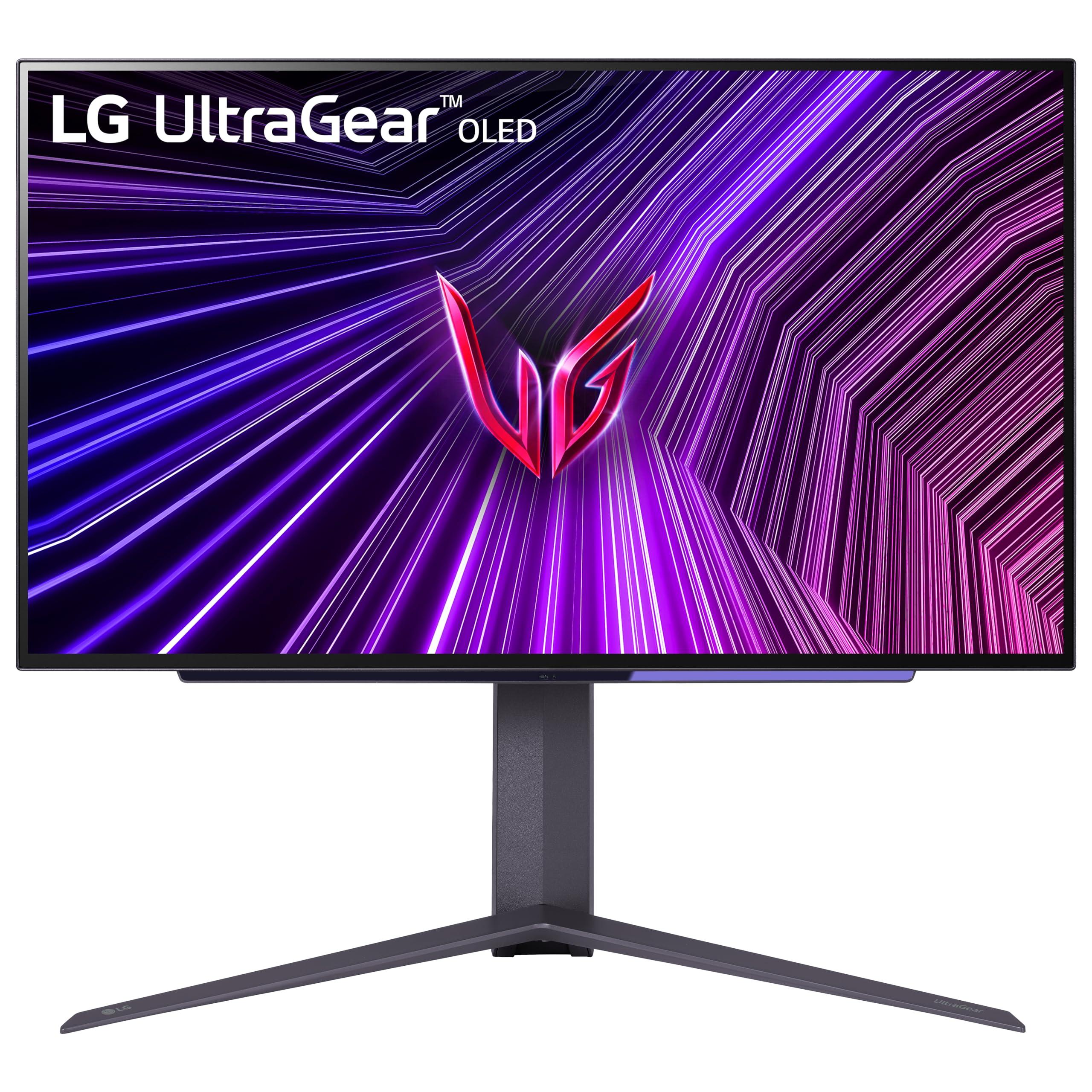 LG LG 27\" Ultragear OLED QHD Gaming Monitor with 240Hz .03ms GtG & nVIDIA G-SYNC Compatible,Black