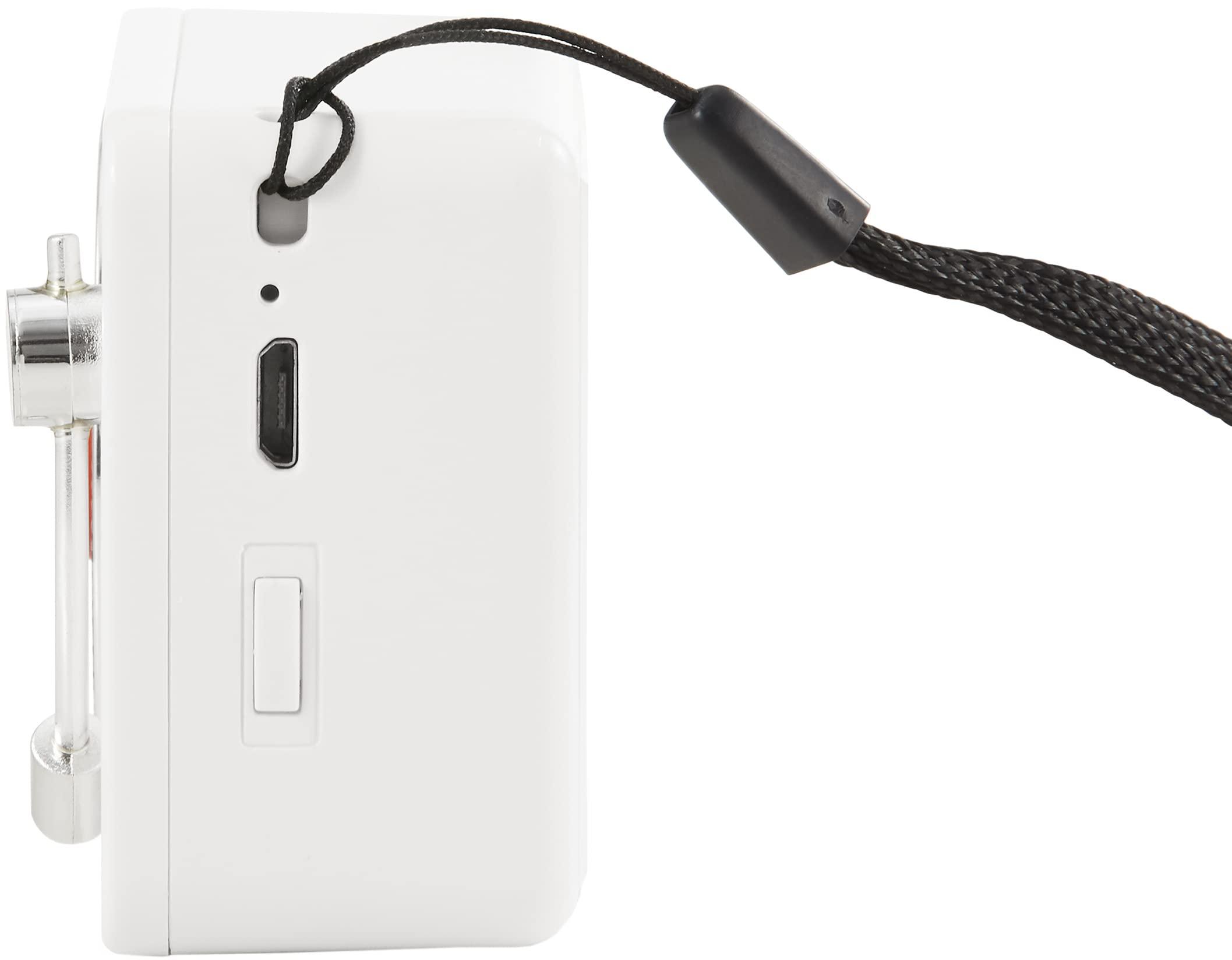 Crosley Crosley CR3029A-WH Portable Mini Turntable Bluetooth Speaker, White