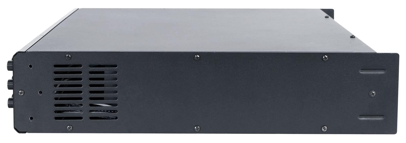 Rockville Rockville RCS650-6 650 Watt 6 Zone 70V Commercial Amplifier, Bluetooth, 3 Mic Inputs, Perfect for Restaurants, Bars, Cafs, Schools, Lounges