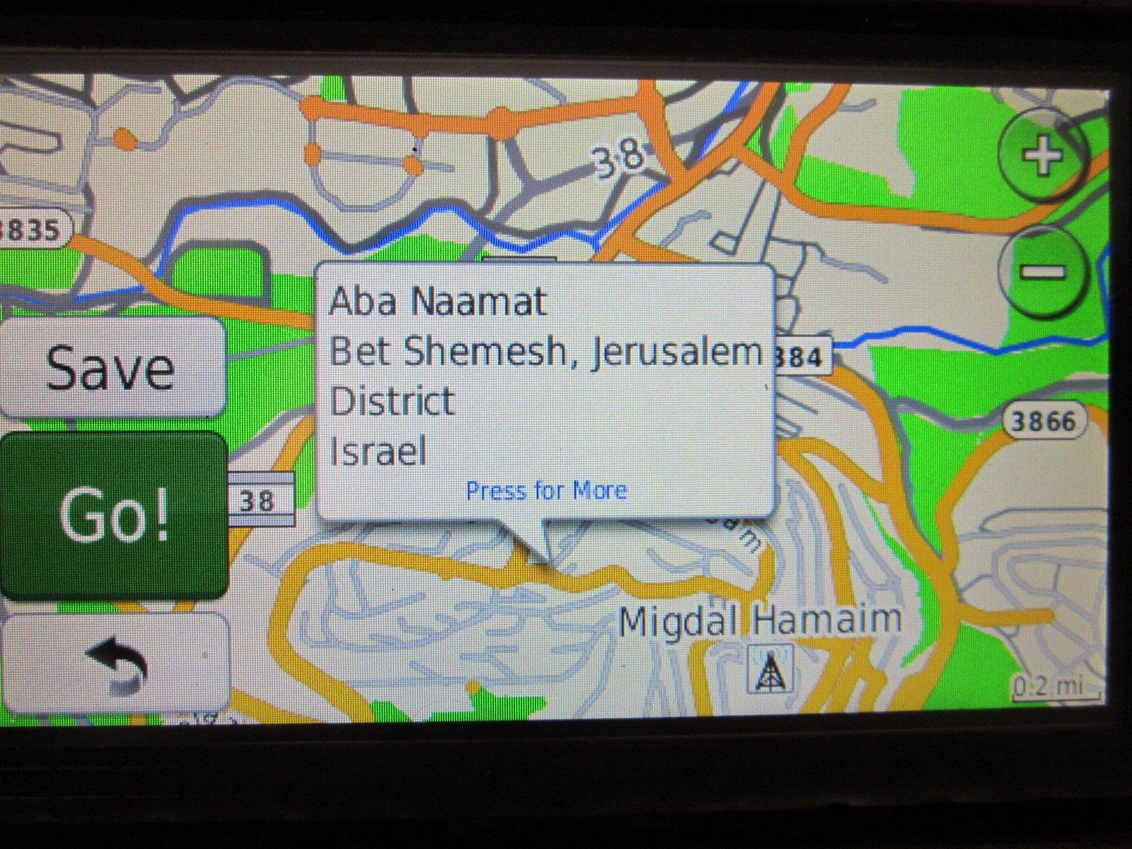 Generic Israel GPS Map 2025 for Garmin Devices