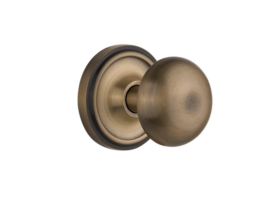 Nostalgic Warehouse Nostalgic Warehouse Classic Rosette with New York Round Door Knob