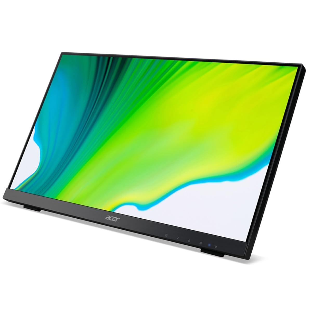 acer Acer UT222Q bmip 21.5 Full HD (1920 x 1080) 10 Point Touch Monitor with AMD FreeSync Technology Up to 75Hz 5ms (Display Port, HDMI Port, VGA & USB Port),Black