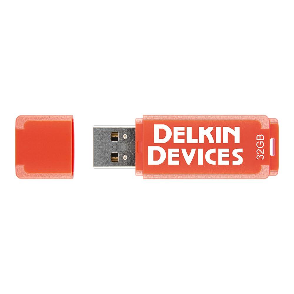 Delkin Devices Delkin Devices 3.0 32GB USB Flash Drive, Plug & Play, Ultra-Fast Data Transfer, USB Thumb Drive - Data Storage and Transfer, Up to 60MB/s Read (10-Pack, 32GB)
