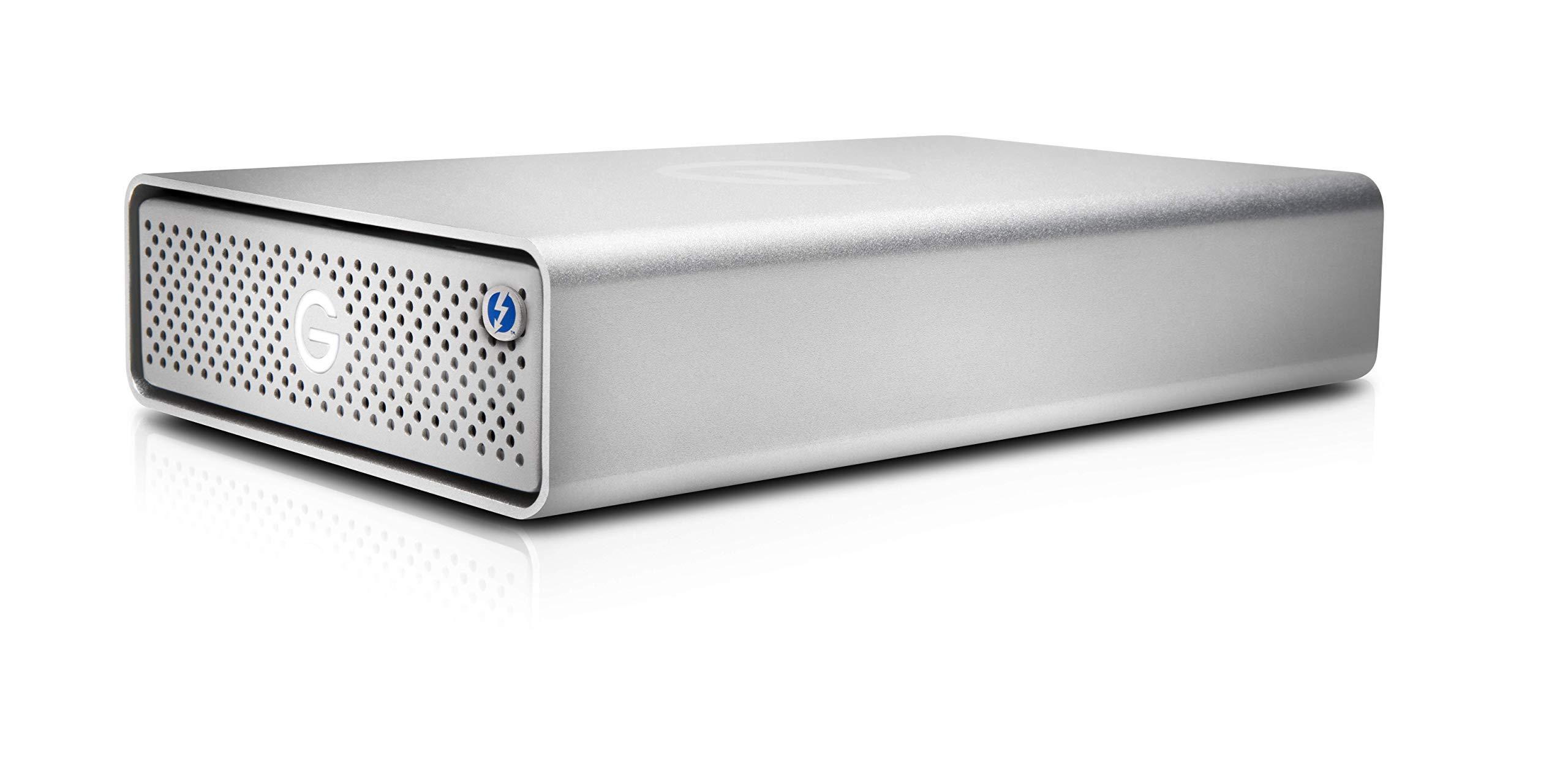 G-Technology G-Technology 18TB G-DRIVE with Thunderbolt 3 and USB-C Desktop External Hard Drive, Silver - 0G10804-1