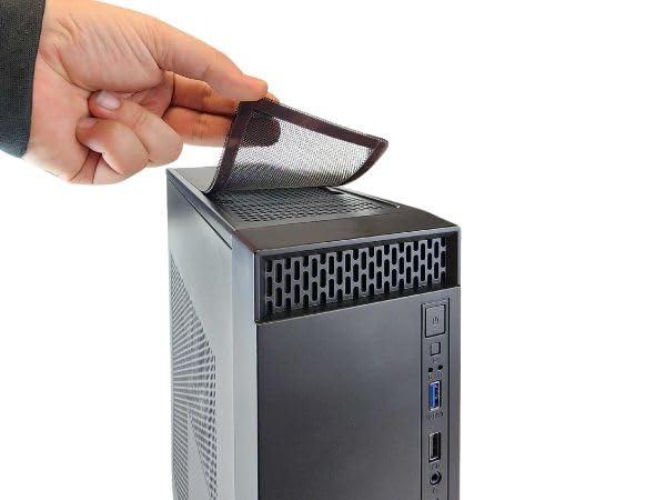 Empowered PC Envision S13 SFF PC (4.4-5.6GHz 12-Core Ryzen 9 9900X, 32GB DDR5 RAM, 2TB NVME Gen4 SSD, WiFi, Windows 11 Pro, 10 USB, HDMI + DVI, RJ45, KB + M, Business Desktop Computer w/Productivity Accessories