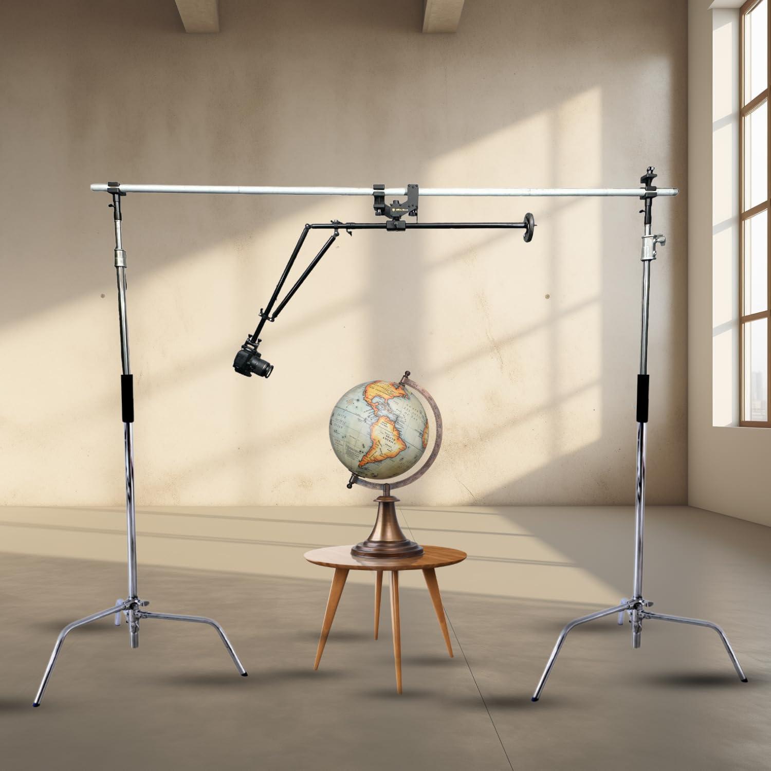 Glide Gear Glide Gear REVO 75 Top-Down 360 Degree Rotating Orbital Photo Video Platform for Camera Rig Mirrorless DSLR Cameras, Spinning Camera Rig for Commercial Videography, Product Photography, Food Shooting