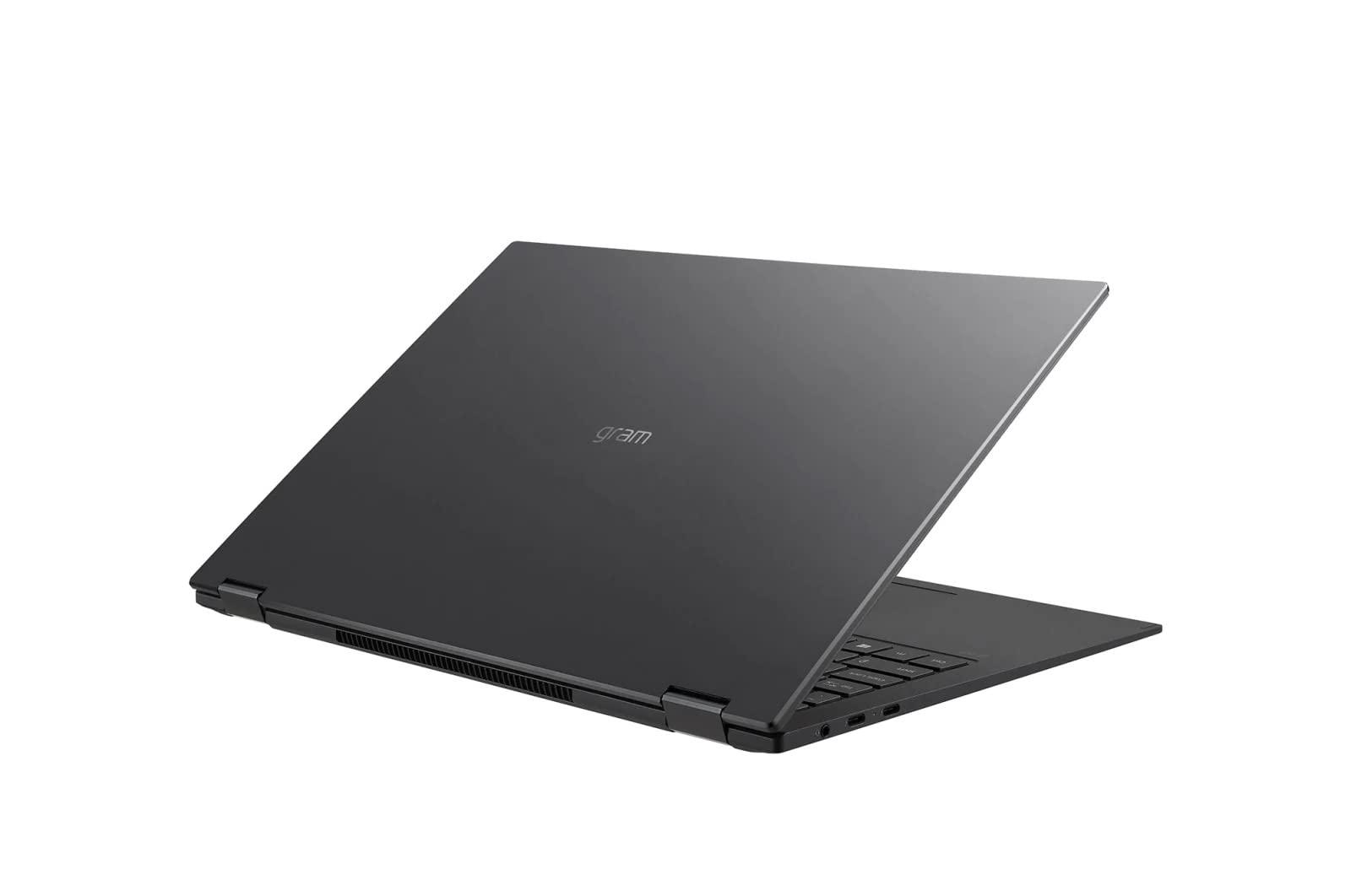 LG LG Laptop | Gram 16 2-in-1 | 16" 2560 x 1600 Touchscreen LED-Backlit | Intel Core i7-1165G7 4-Core | 16GB LPDDR4 | 512GB SSD | Windows 10 Pro | Backlit Keyboard - 720p HD Camera - Black