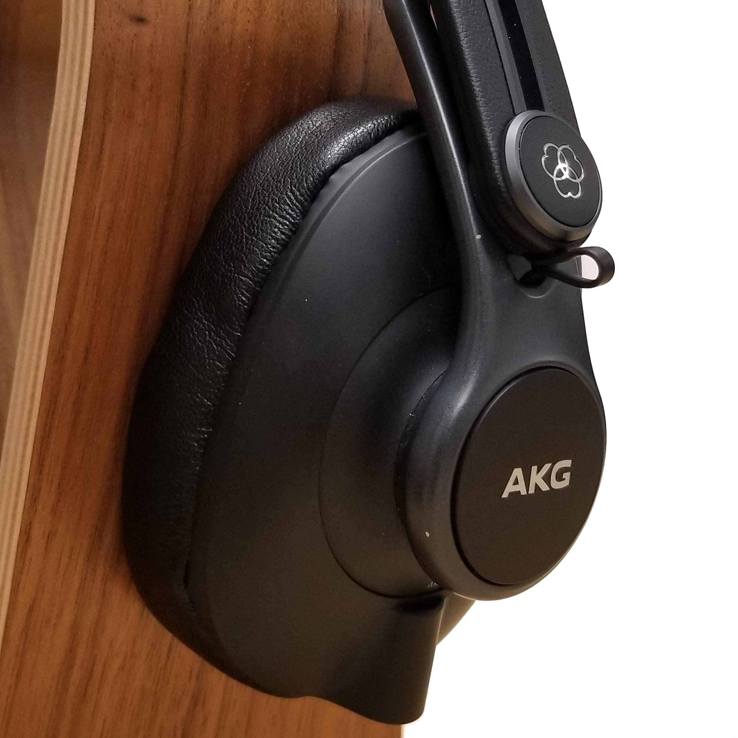 Dekoni Audio Dekoni Replacement Ear Pads for AKG K371 Studio Headphones | Headphone Replacement Ear Pad | Memory Foam Ear Cushion Comfort for Recording Headphone (Choice Leather)