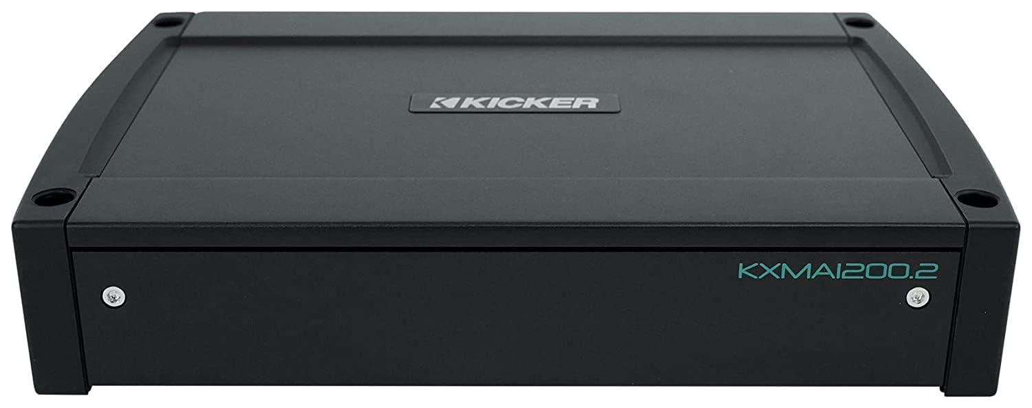 KICKER KICKER 48KXMA12002 1200w 2-Channel Marine Boat Amplifier Class D Amp KXMA1200.2