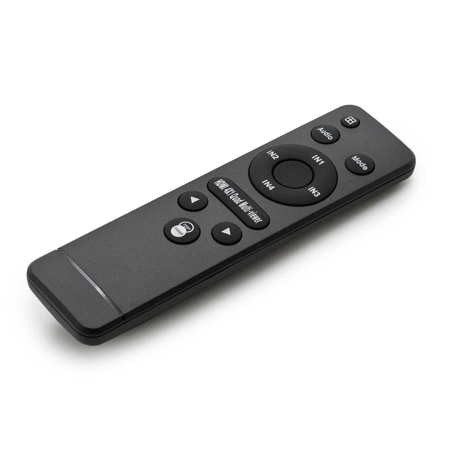 Expert Connect Expert Connect 4 Ports Quad HDMI Multi-Viewer/Screen Divider/Switch | 1080p @ 60Hz | 5 Viewing Modes