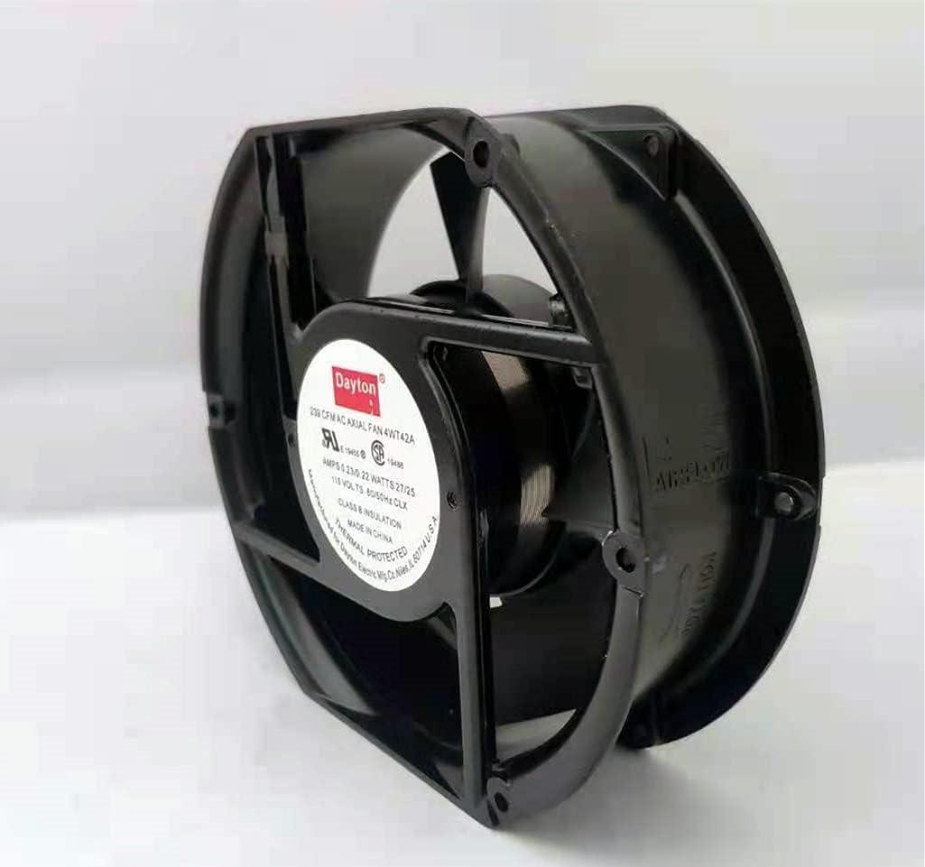 AJSWISH 4WT42A 239 CFM AC AXIAL Fan 4WT42A 115V 27/25 WATTS 17CM Cooling Fan