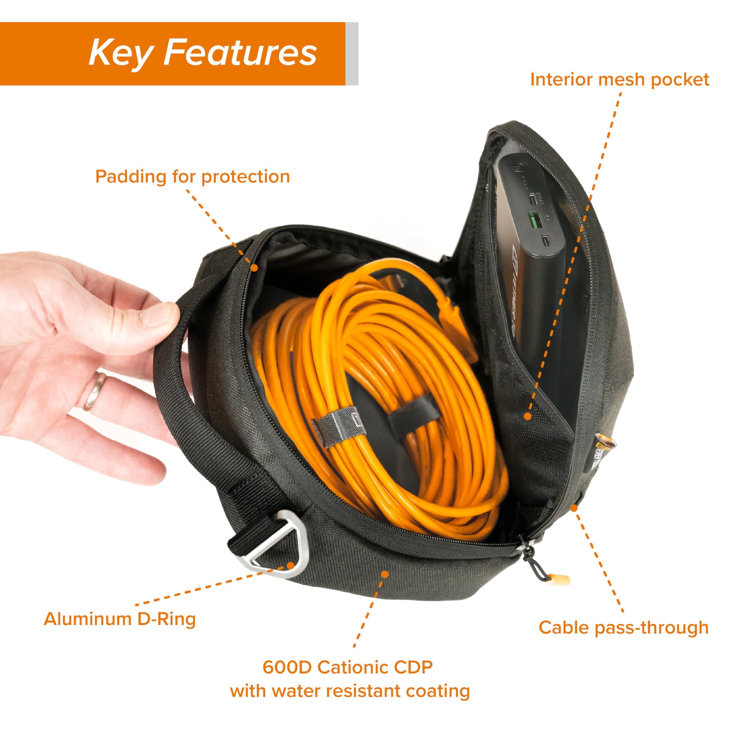 Tether Tools Starter Tethering Kit w/USB-C to USB-C 15' (4.6m) Straight to Straight, High-Visibility Orange, TetherGuard, TechManager Bag by Tether Tools