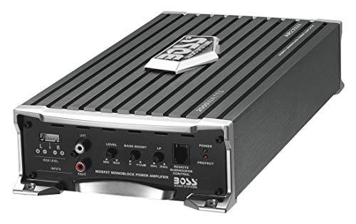 BOSS Audio Systems BOSS Audio Systems AR2000M Monoblock Car Amplifier - 2000 High Output, High/Low Level Inputs, Low-Pass Crossover, Hook Up to Subwoofer for Bass