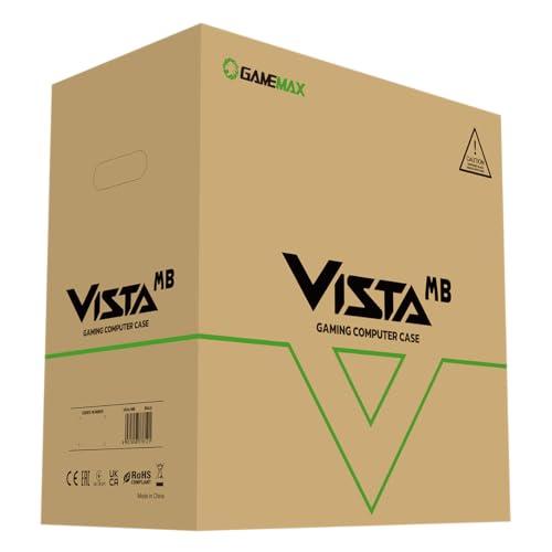 GAMEMAX GAMEMAX Vista MB Black Micro-ATX Tower Computer Case
