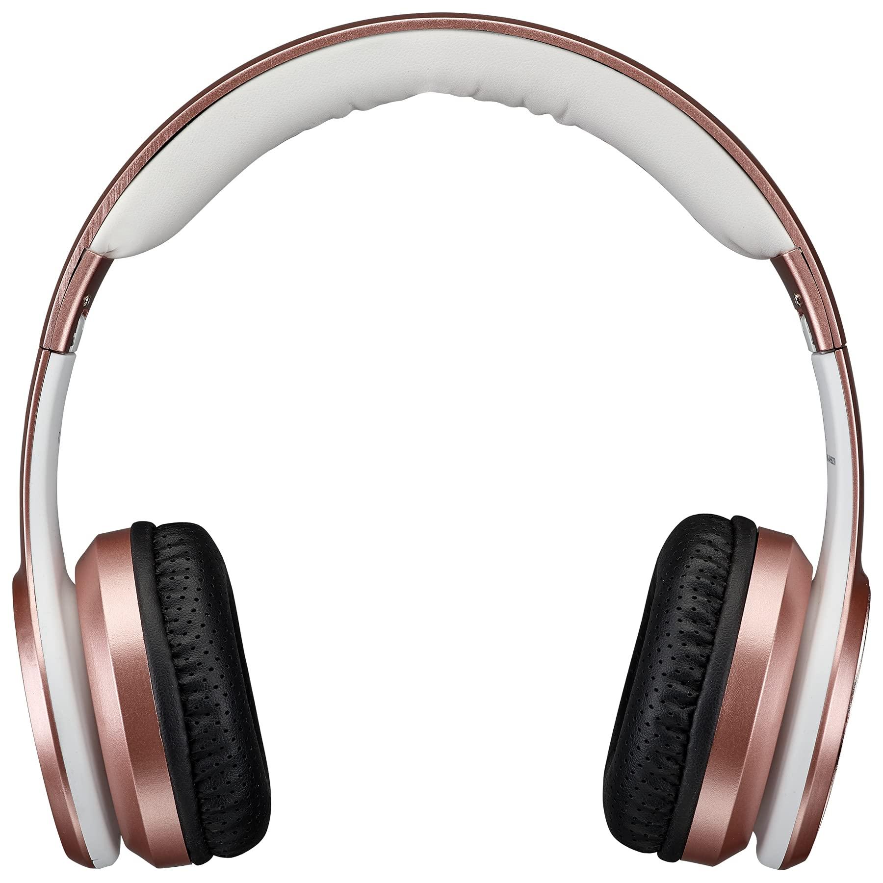 iLive iLive Bluetooth Wireless Headphones, Built-in Microphone, Rose Gold (IAHB239RGD)