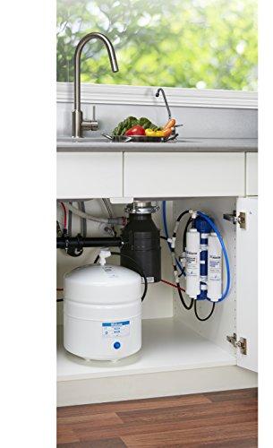 Home Master Home Master TMHP HydroPerfection Reverse Osmosis System, 9-stages, Patented 2-pass Alkaline Remineralization, Fast 4.5 Sec Fill Rate, 1:1 Waste Ratio, UV Sterilizer 99.9% EPA 97952AZ1, Iron Prefilter