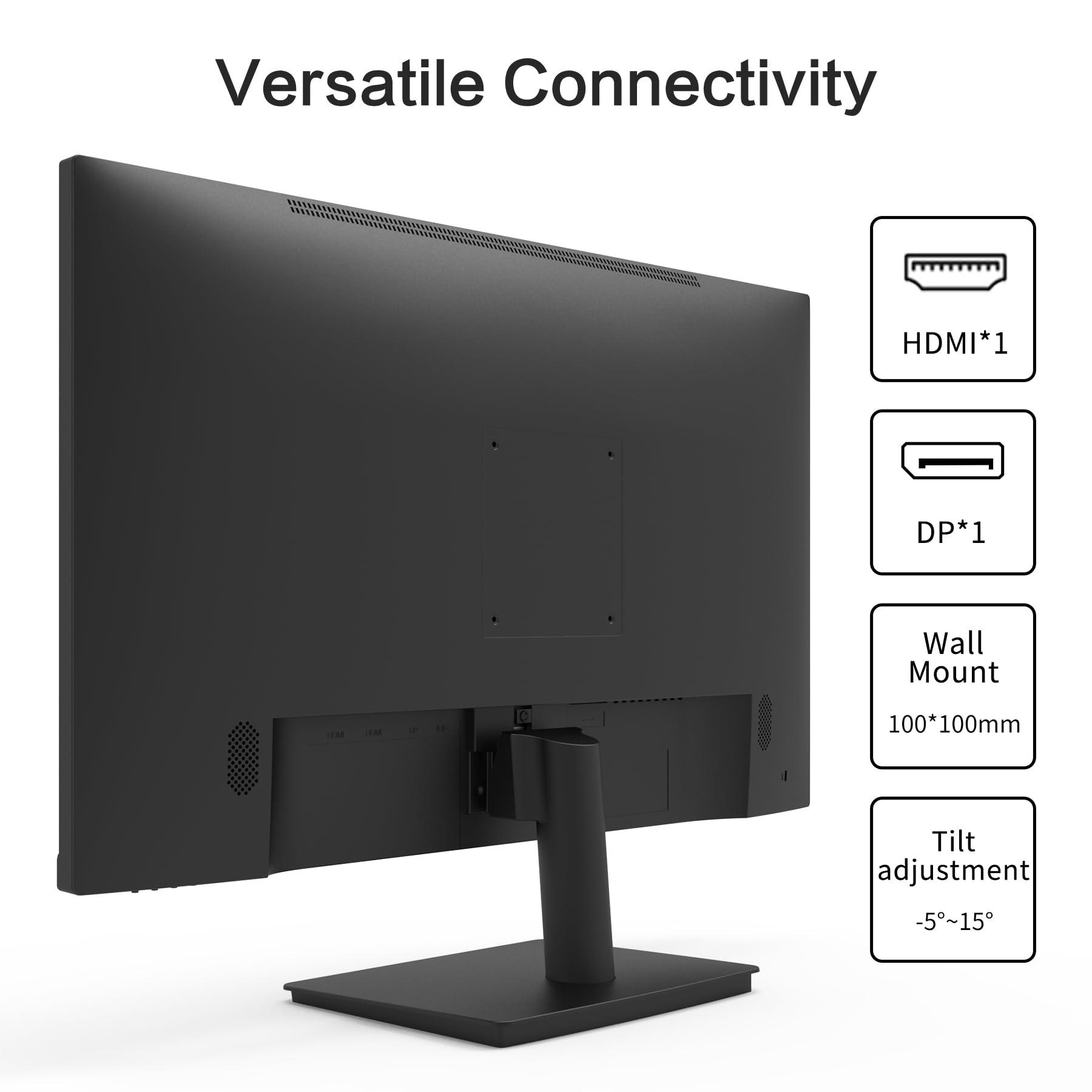 Viewedge Viewedge 27 inch Monitor with 2K 2560 x 1440 IPS Panel 75hz | Computer Monitor 27 inch QHD with HDMI, DP and Wall Mountable | Eye Protection PC 1440p Monitor for Working and Gaming