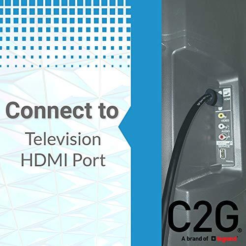 C2G C2G HDMI Cable, 4K, High Speed HDMI Cable, Ethernet, In Wall HDMI Cable, CL2, 60Hz, 32.8 Feet (10 Meters), Black, Cables to Go 42526