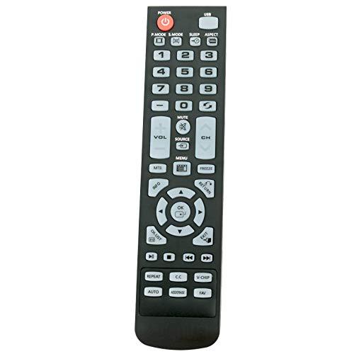 AIDITIYMI New Replacement Remote Control Supports for Element LED TV ELEFT195 ELEFT222 ELEFT326 ELEFT407 ELEFT506 ELEFW195 ELEFW247 ELEFW248 ELEFW328 ELEFW504 ELEFW505 ELEFW581 XHY353 WS-1688