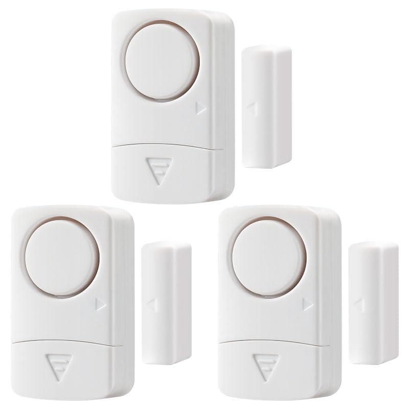 Kofeen Door Window Alarm, Window Sensor Alarm for Home Safety, 120 DB Pool Door Alarm for Kids Safety (3 Pack)