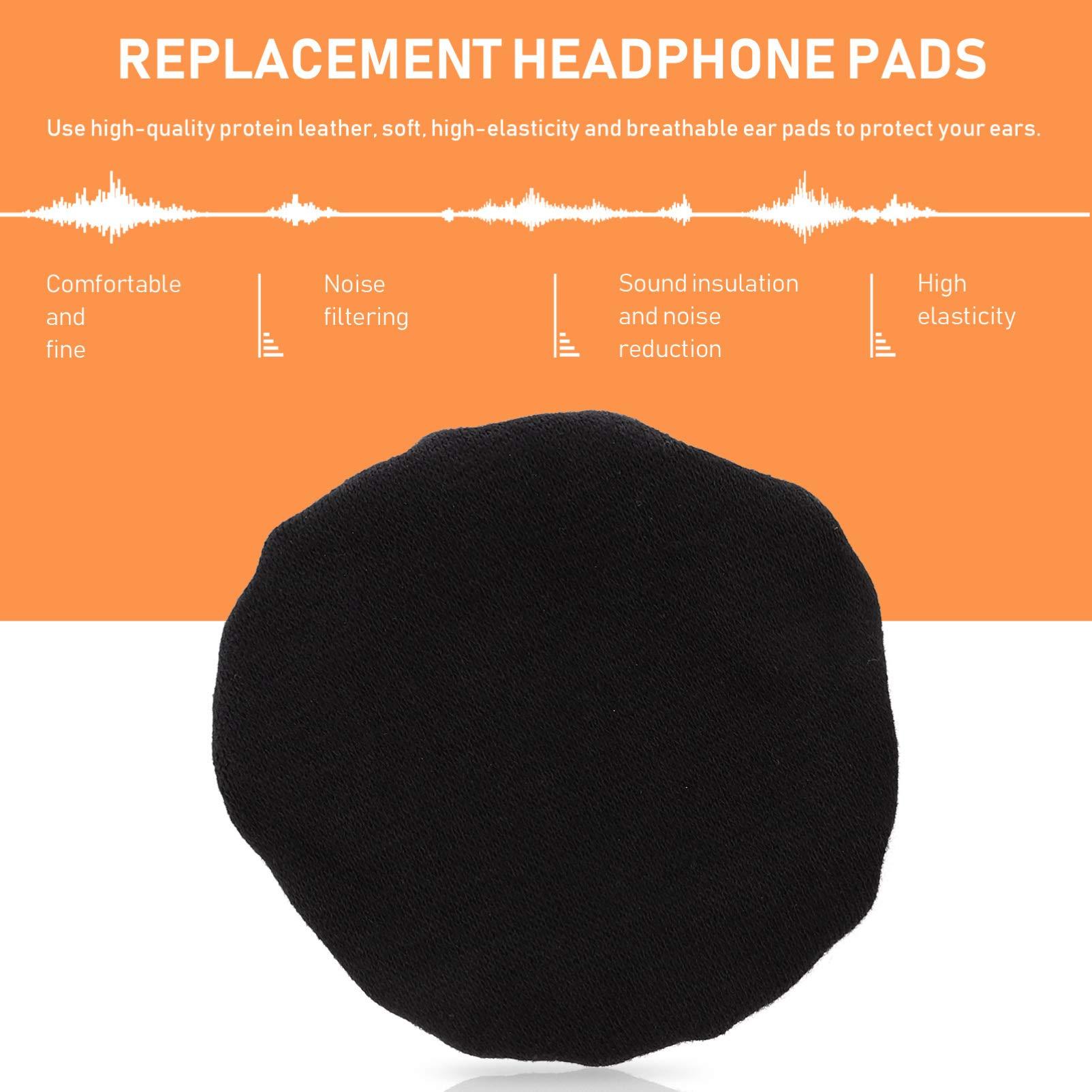 Beaupretty 4pcs Headphone Ear Covers Washable Stretchable Earcup Protectors Over Ear Headsets