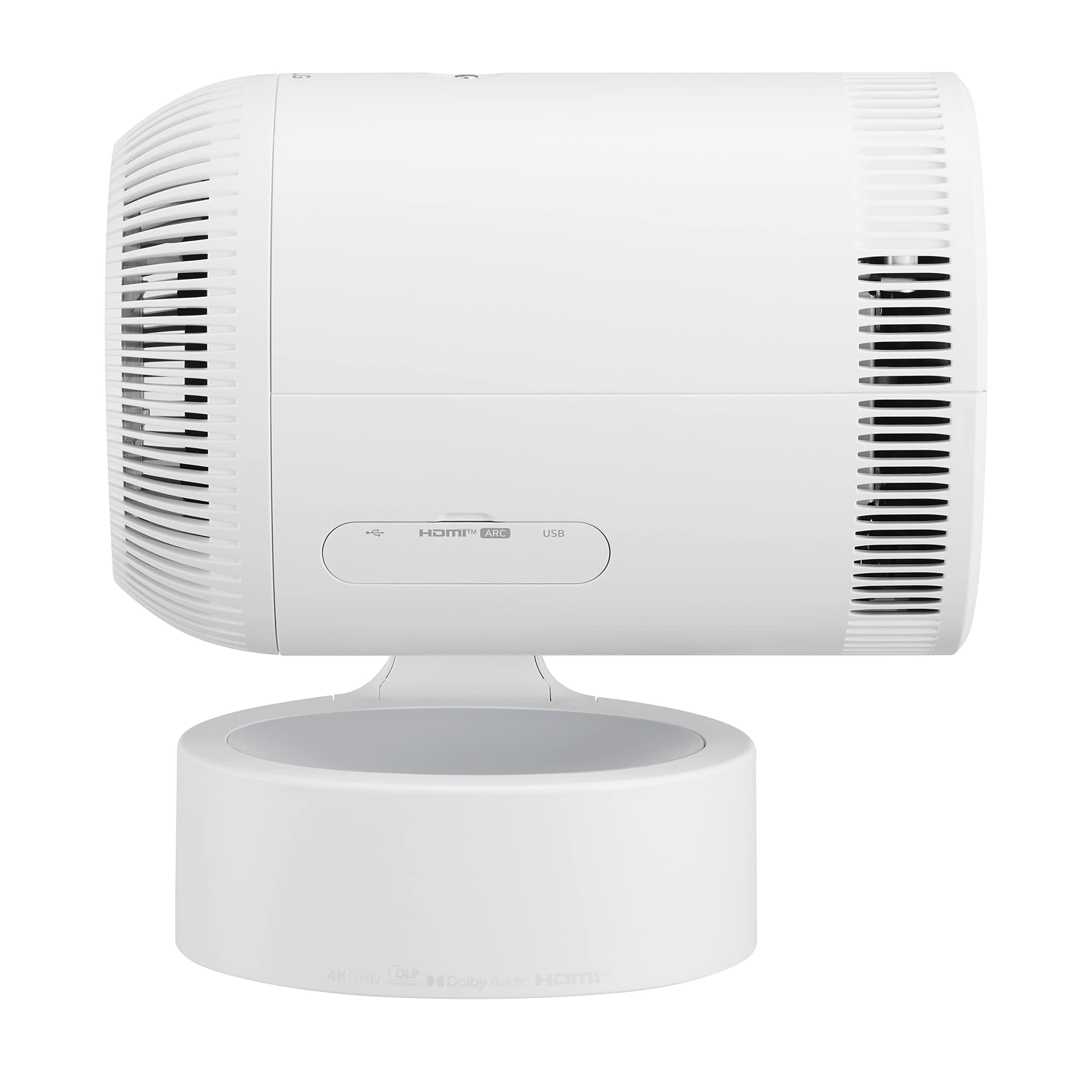 LG LG CineBeam Home Cinema PU700R 4K UHD Smart Projector, HDR10, 1000 Lumens, Auto Screen Adjustment with 90 Degree rotation, Airplay 2 support, Bluetooth Dual sound out, Mood lighting (Renewed)