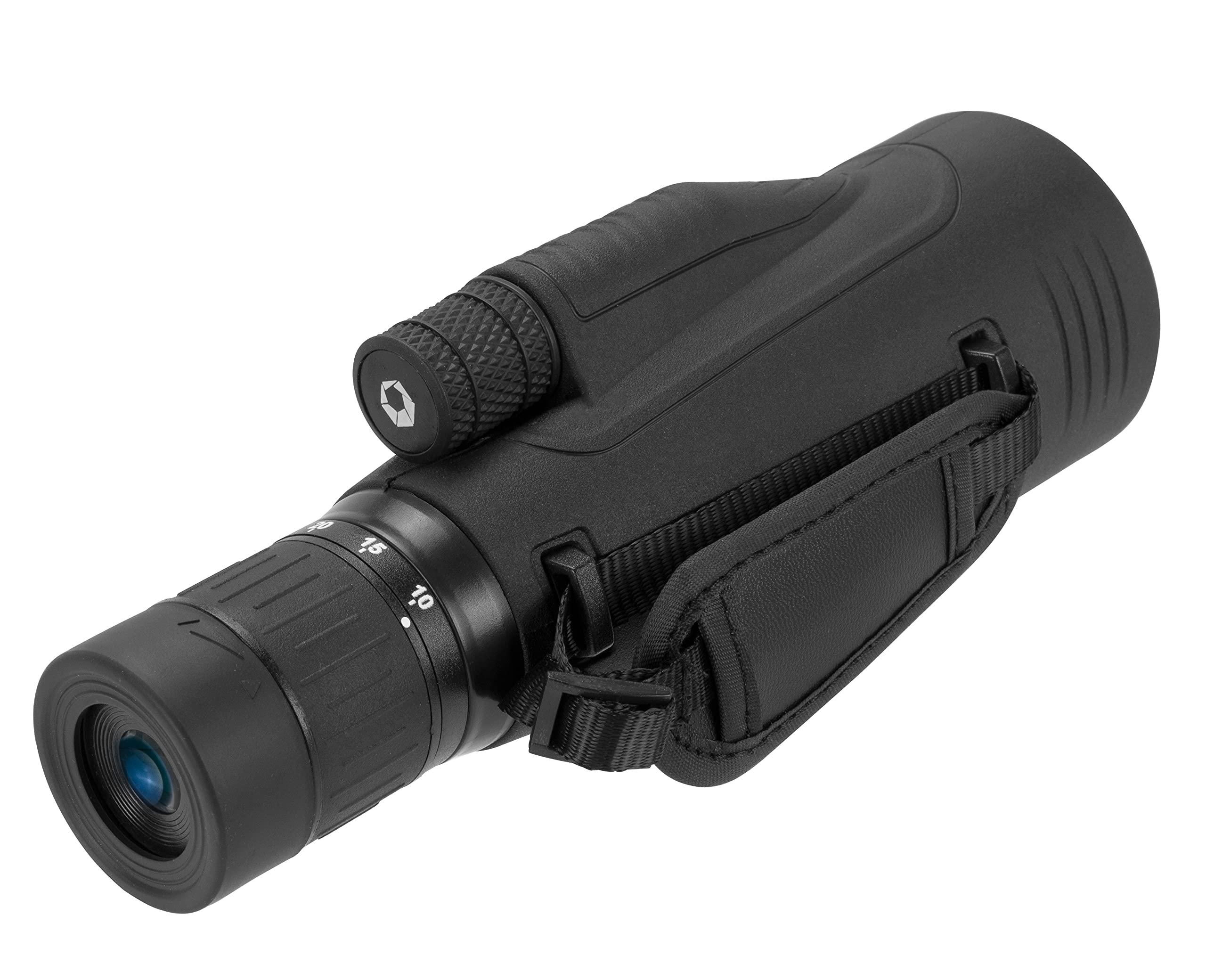 BARSKA BARSKA 10-30x50mm Blackhawk Precision Zoom Monocular for Bird Watching, Travel, Hunting, Boating, and Camping.