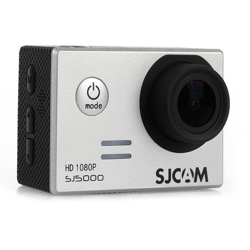 SJCAM SJCAM SJ5000 14MP 170 Wide Angle 2.0\'\' LCD 1080P Sport Action Camera Waterproof Cam HD Camcorder Outdoor for Vehicle Diving Swimming (Silver)